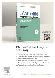 ACtualité rhumato 2022-2023